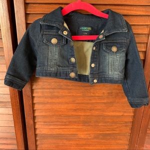 Genuine Kids by OshKosh Dark Wash Denim Jacket